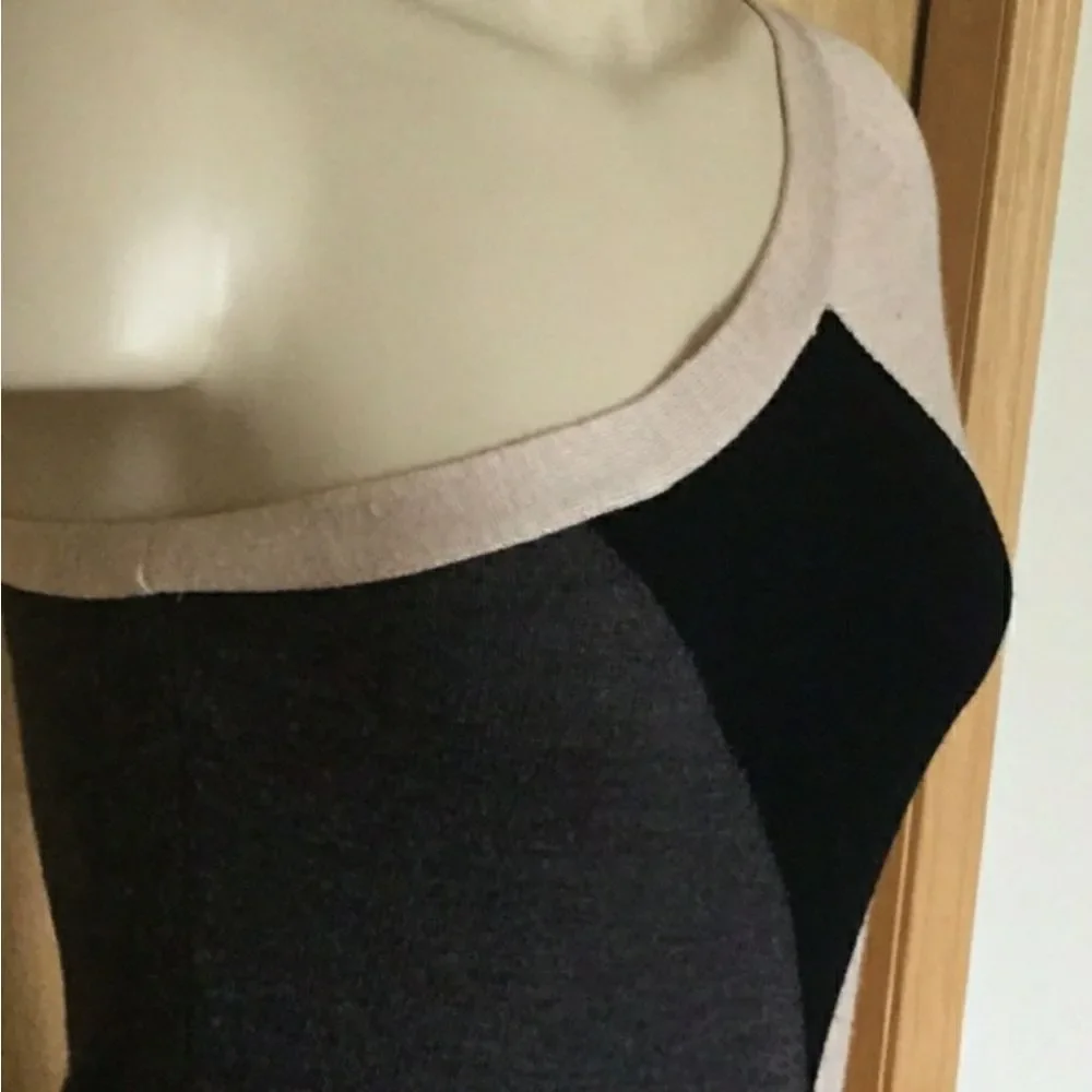 Haute Hippie 1 Sleeve Colorblock Gown ,Bufheather - Picture 5 of 8